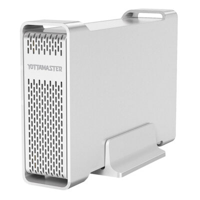 Yottamaster Aluminum USB3.0 3.5″ Hard Drive Enclosure (D35 Pro)